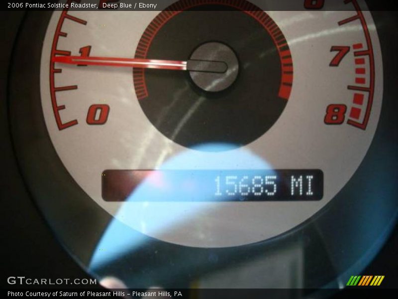 Deep Blue / Ebony 2006 Pontiac Solstice Roadster