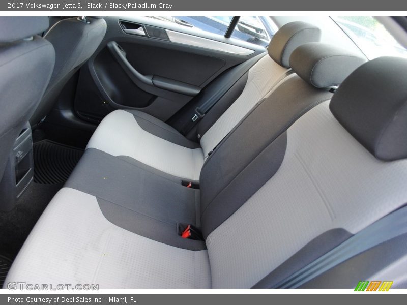Black / Black/Palladium Gray 2017 Volkswagen Jetta S