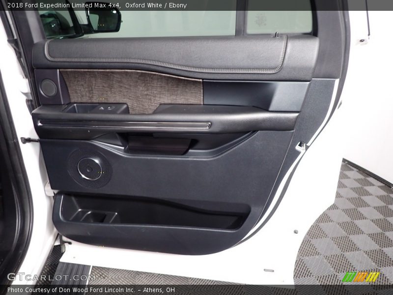 Oxford White / Ebony 2018 Ford Expedition Limited Max 4x4