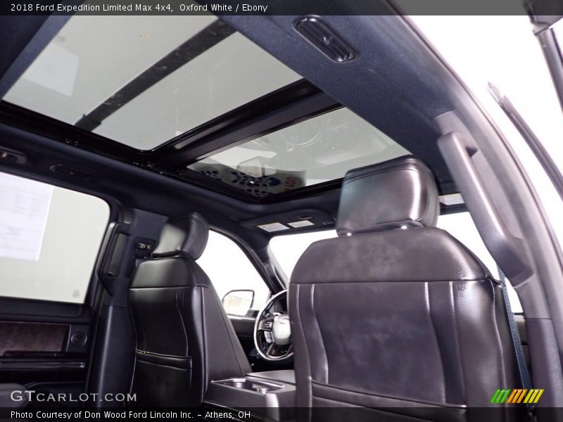 Oxford White / Ebony 2018 Ford Expedition Limited Max 4x4