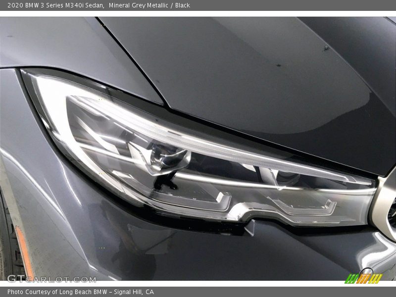 Mineral Grey Metallic / Black 2020 BMW 3 Series M340i Sedan