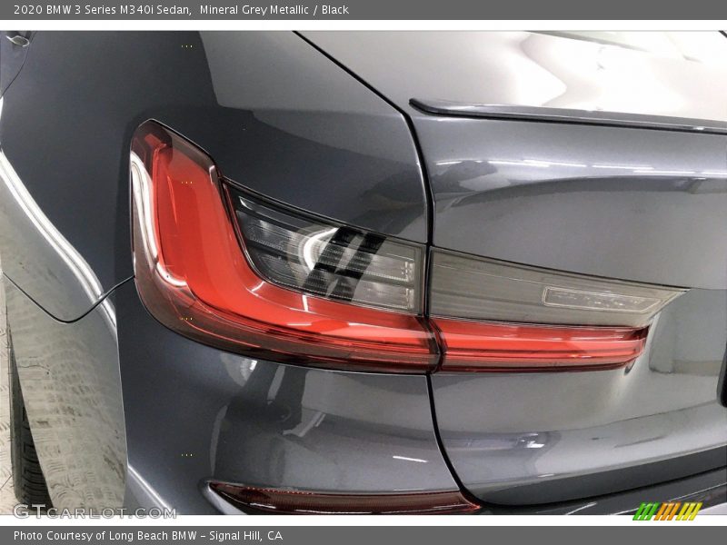 Mineral Grey Metallic / Black 2020 BMW 3 Series M340i Sedan