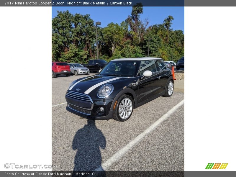 Midnight Black Metallic / Carbon Black 2017 Mini Hardtop Cooper 2 Door