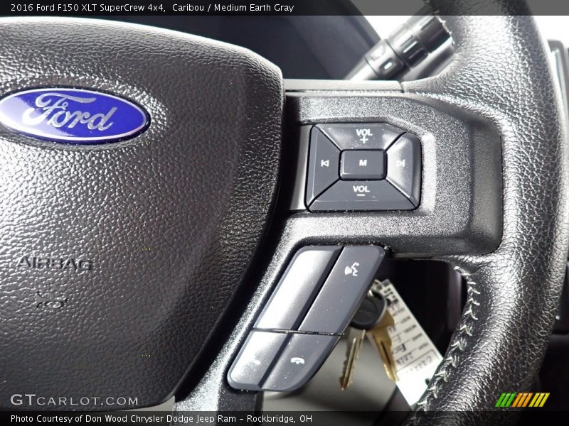 Caribou / Medium Earth Gray 2016 Ford F150 XLT SuperCrew 4x4