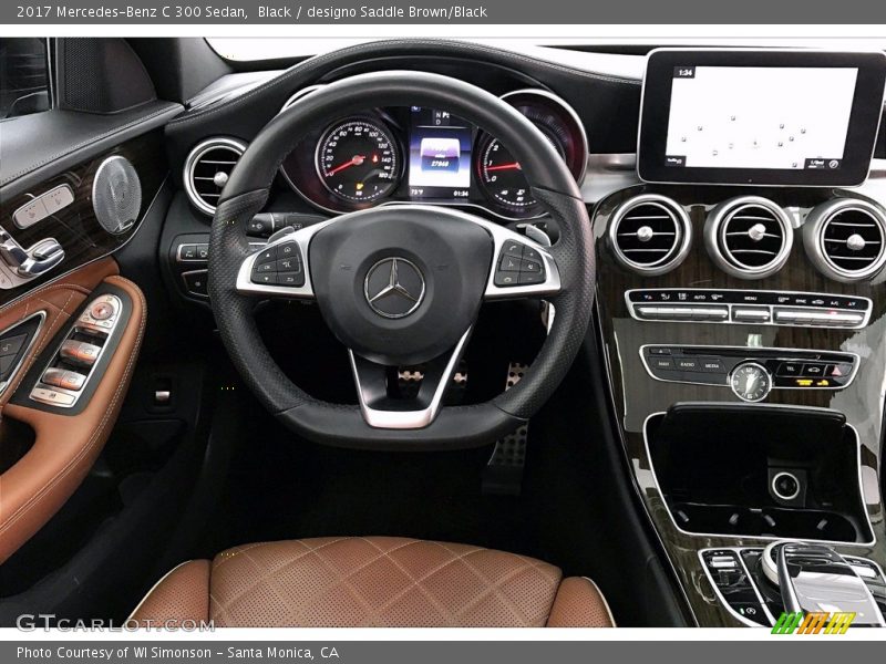 Dashboard of 2017 C 300 Sedan