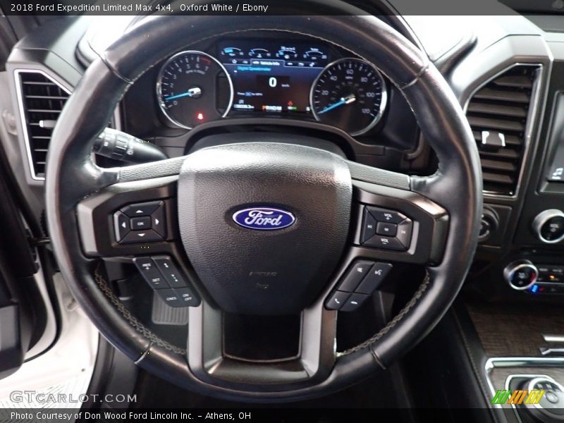 Oxford White / Ebony 2018 Ford Expedition Limited Max 4x4