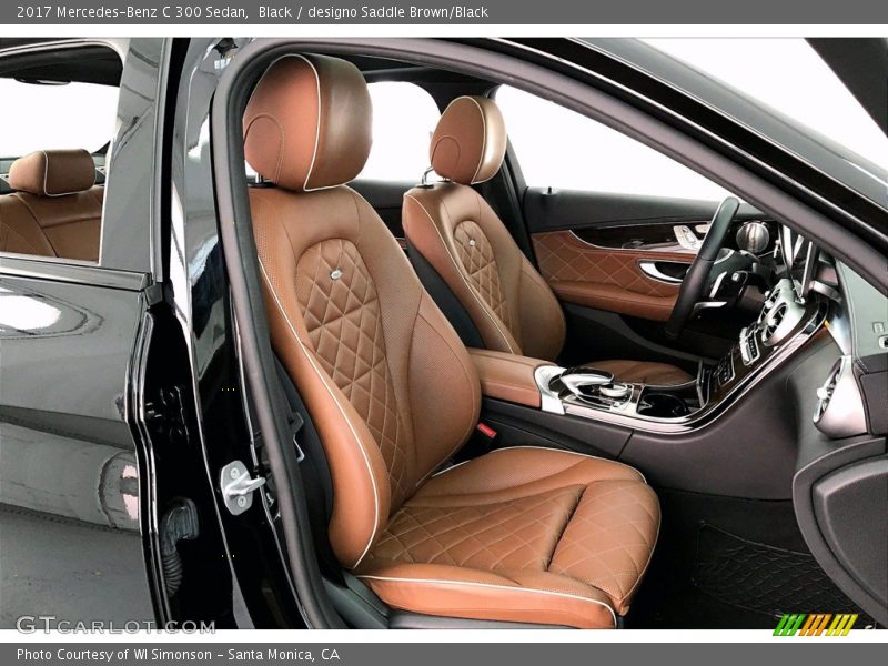 Front Seat of 2017 C 300 Sedan
