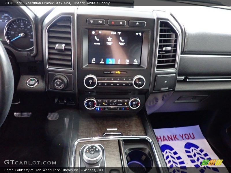 Oxford White / Ebony 2018 Ford Expedition Limited Max 4x4