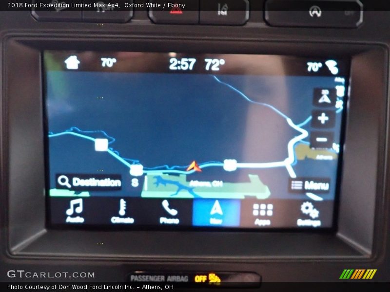 Oxford White / Ebony 2018 Ford Expedition Limited Max 4x4