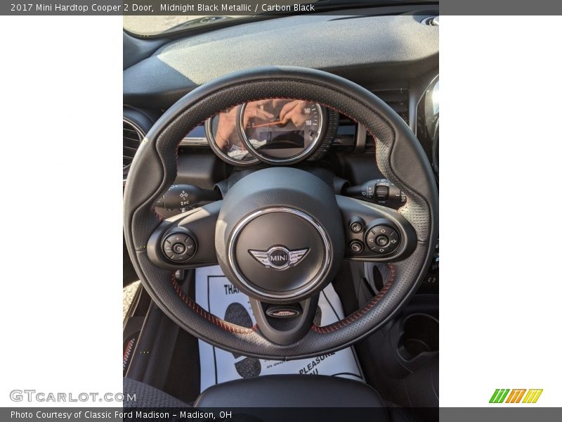 Midnight Black Metallic / Carbon Black 2017 Mini Hardtop Cooper 2 Door