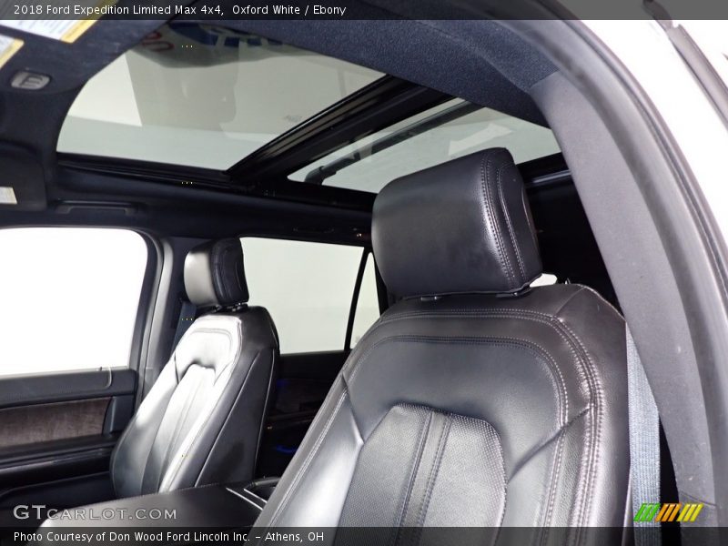 Oxford White / Ebony 2018 Ford Expedition Limited Max 4x4