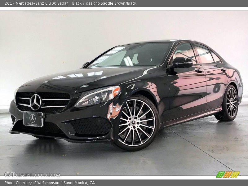 Front 3/4 View of 2017 C 300 Sedan