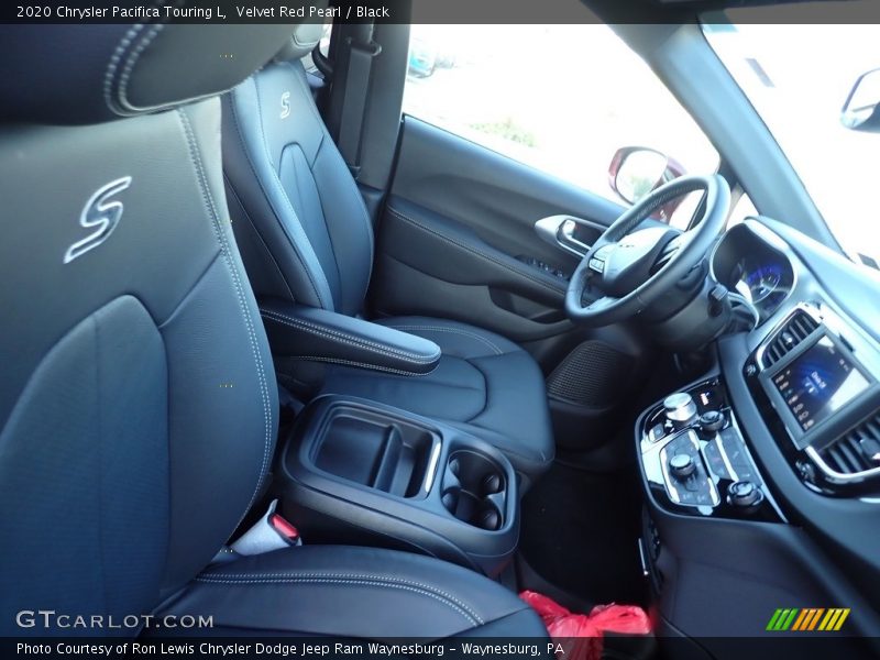 Velvet Red Pearl / Black 2020 Chrysler Pacifica Touring L