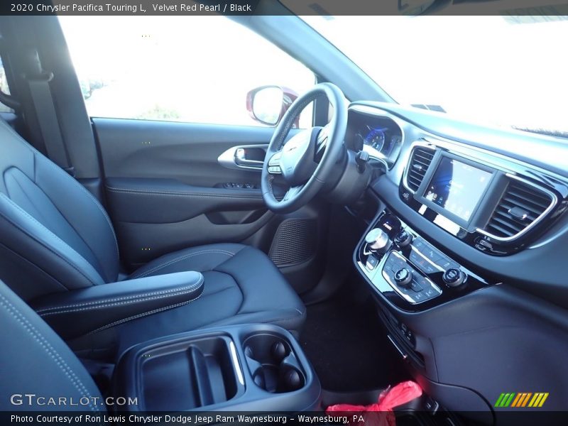 Velvet Red Pearl / Black 2020 Chrysler Pacifica Touring L