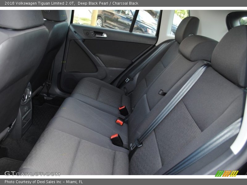 Deep Black Pearl / Charcoal Black 2018 Volkswagen Tiguan Limited 2.0T