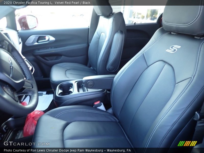 Velvet Red Pearl / Black 2020 Chrysler Pacifica Touring L