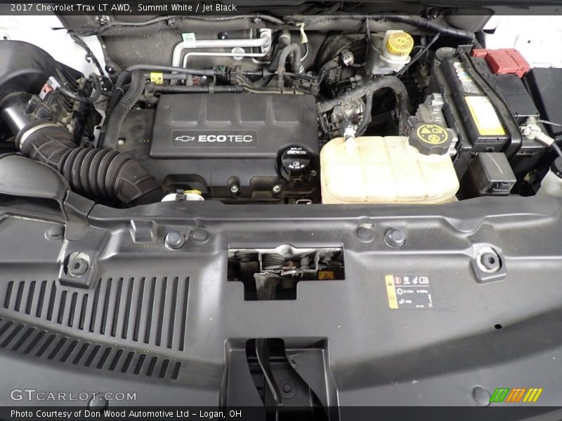 Summit White / Jet Black 2017 Chevrolet Trax LT AWD