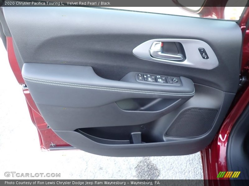 Velvet Red Pearl / Black 2020 Chrysler Pacifica Touring L