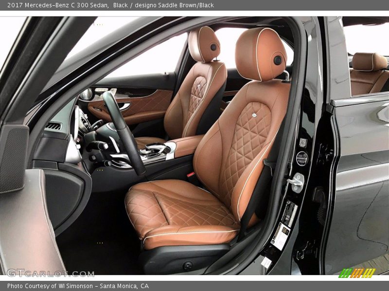 Front Seat of 2017 C 300 Sedan