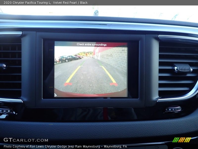 Velvet Red Pearl / Black 2020 Chrysler Pacifica Touring L