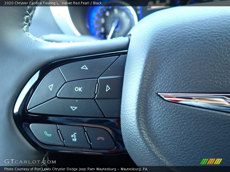 Velvet Red Pearl / Black 2020 Chrysler Pacifica Touring L