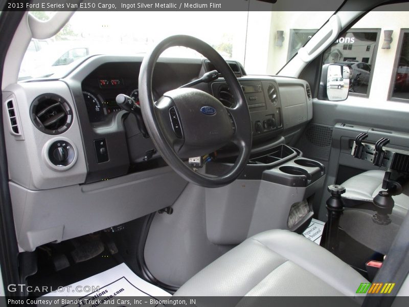 Ingot Silver Metallic / Medium Flint 2013 Ford E Series Van E150 Cargo
