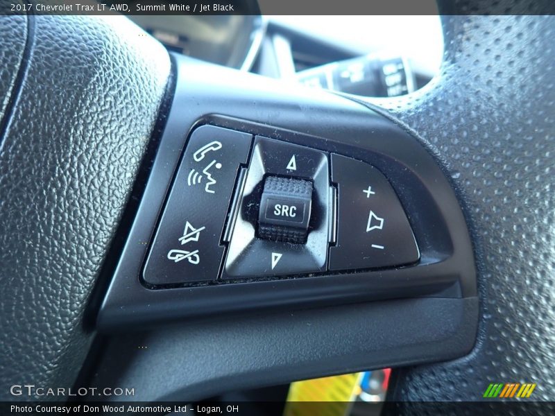 Summit White / Jet Black 2017 Chevrolet Trax LT AWD