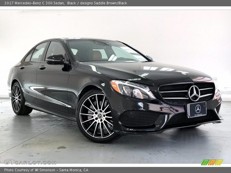 Front 3/4 View of 2017 C 300 Sedan