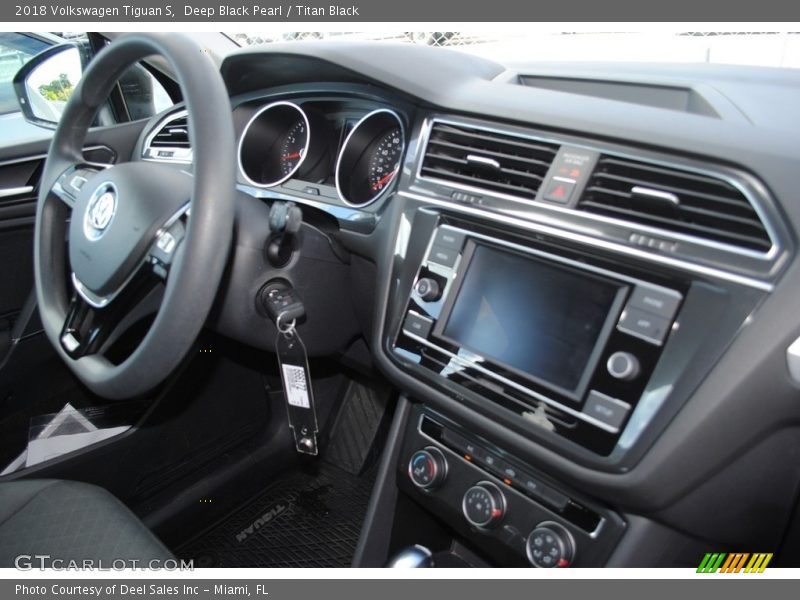 Controls of 2018 Tiguan S