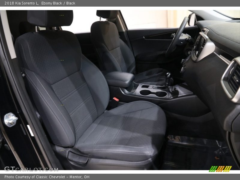 Front Seat of 2018 Sorento L