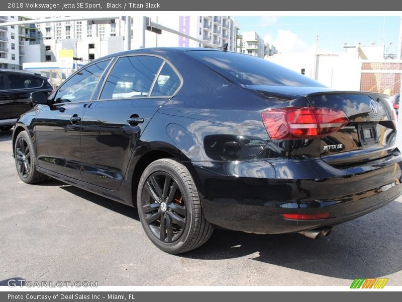Black / Titan Black 2018 Volkswagen Jetta SE Sport