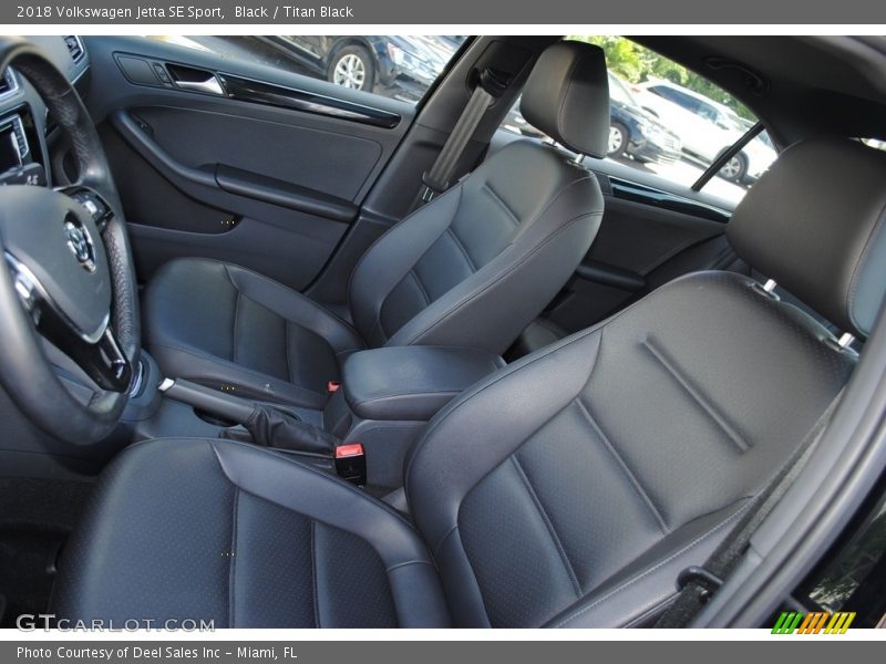 Black / Titan Black 2018 Volkswagen Jetta SE Sport