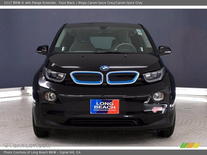 Fluid Black / Mega Carum Spice Grey/Carum Spice Grey 2017 BMW i3 with Range Extender