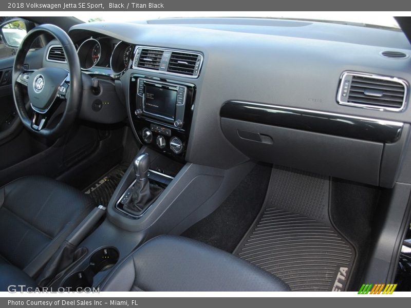 Black / Titan Black 2018 Volkswagen Jetta SE Sport