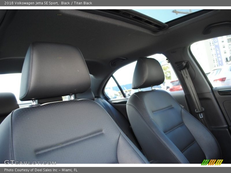 Black / Titan Black 2018 Volkswagen Jetta SE Sport