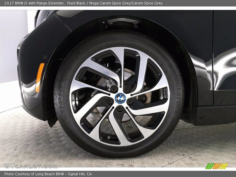 Fluid Black / Mega Carum Spice Grey/Carum Spice Grey 2017 BMW i3 with Range Extender