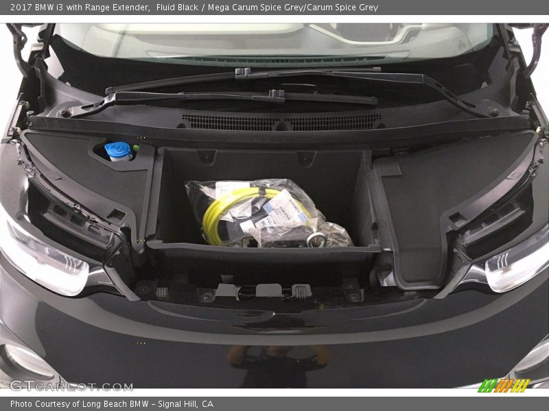 Fluid Black / Mega Carum Spice Grey/Carum Spice Grey 2017 BMW i3 with Range Extender