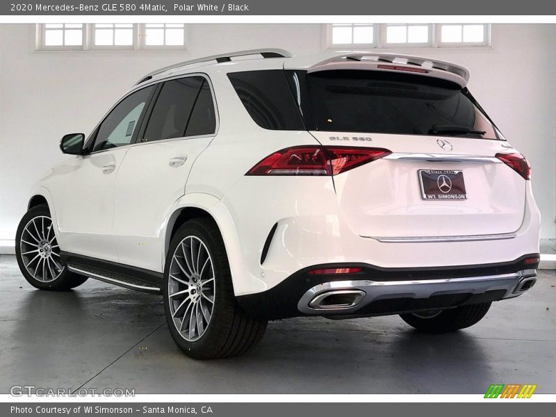 Polar White / Black 2020 Mercedes-Benz GLE 580 4Matic