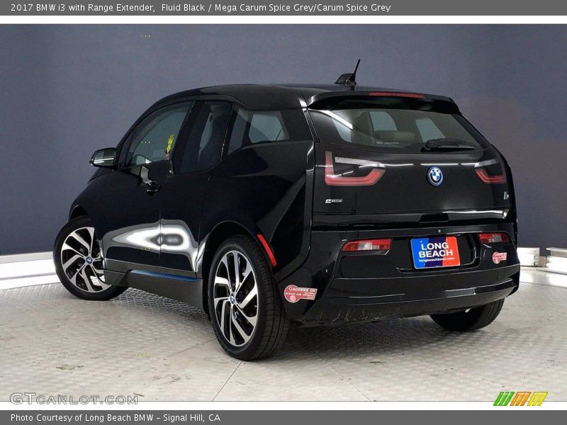Fluid Black / Mega Carum Spice Grey/Carum Spice Grey 2017 BMW i3 with Range Extender