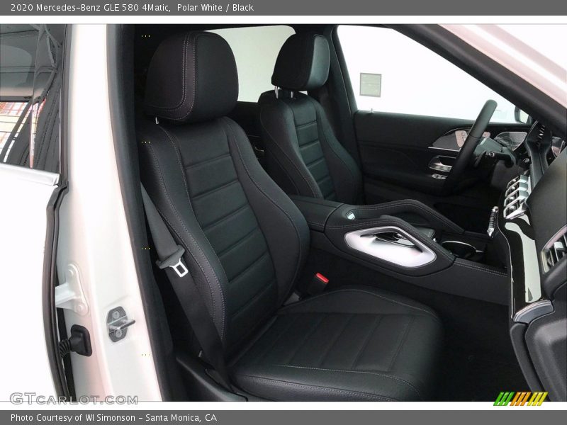 Front Seat of 2020 GLE 580 4Matic