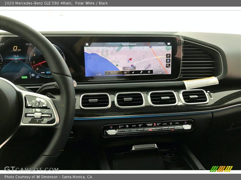 Navigation of 2020 GLE 580 4Matic