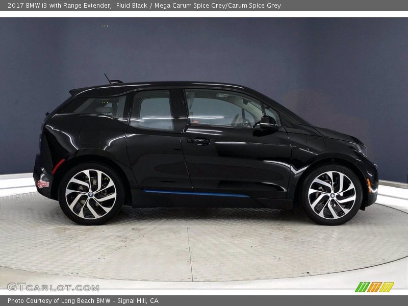 Fluid Black / Mega Carum Spice Grey/Carum Spice Grey 2017 BMW i3 with Range Extender