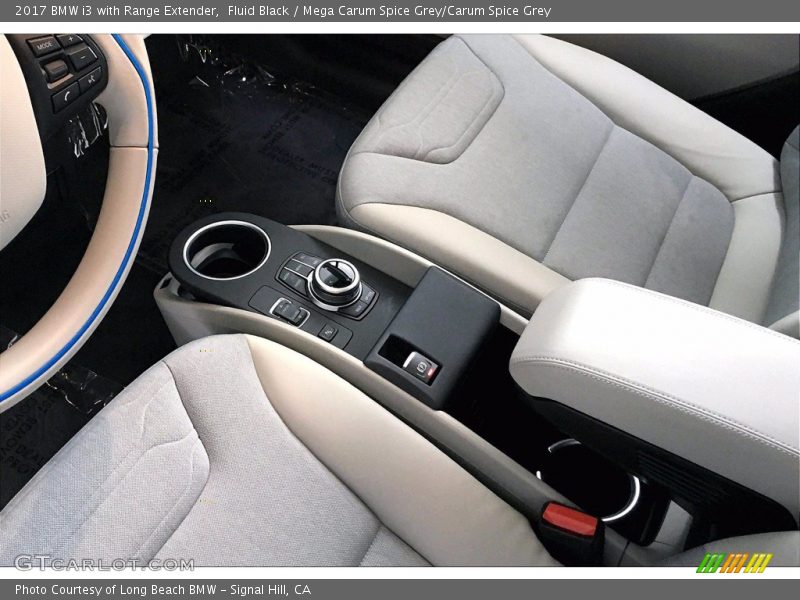 Fluid Black / Mega Carum Spice Grey/Carum Spice Grey 2017 BMW i3 with Range Extender