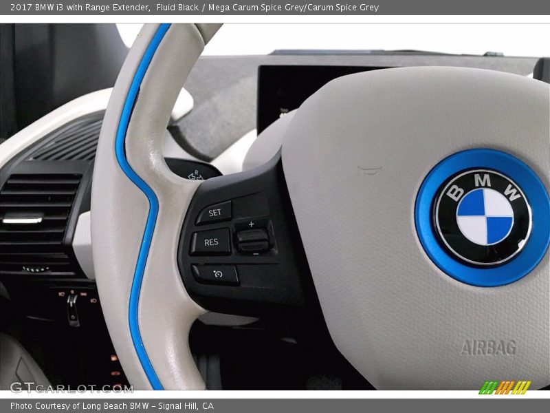 Fluid Black / Mega Carum Spice Grey/Carum Spice Grey 2017 BMW i3 with Range Extender