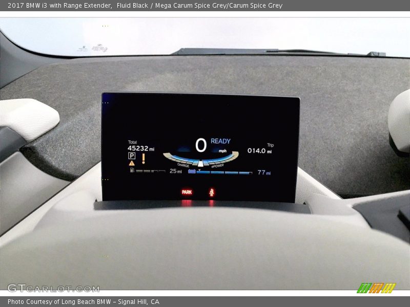 Fluid Black / Mega Carum Spice Grey/Carum Spice Grey 2017 BMW i3 with Range Extender