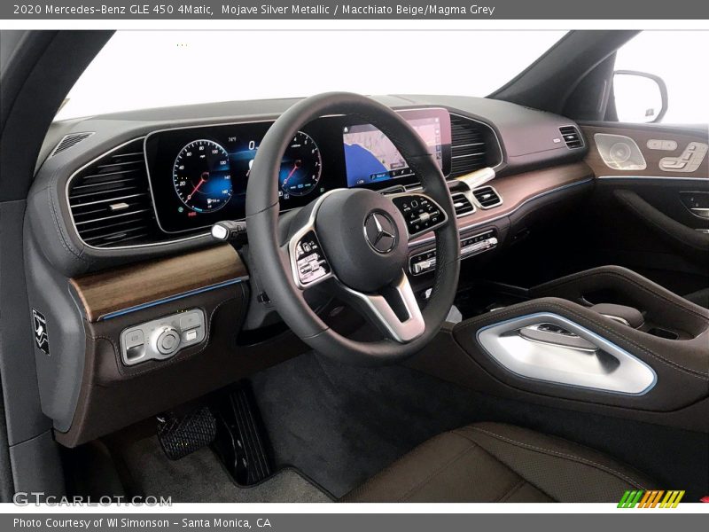 Mojave Silver Metallic / Macchiato Beige/Magma Grey 2020 Mercedes-Benz GLE 450 4Matic