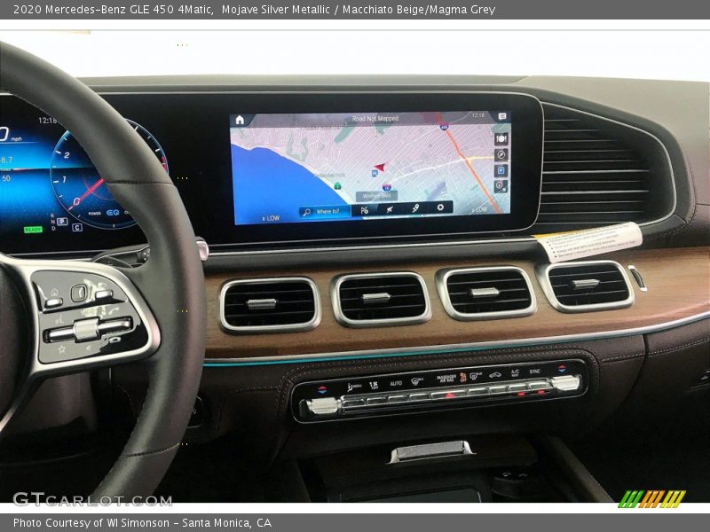 Mojave Silver Metallic / Macchiato Beige/Magma Grey 2020 Mercedes-Benz GLE 450 4Matic