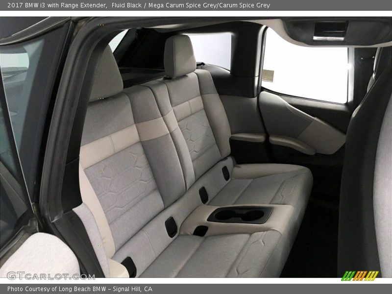 Fluid Black / Mega Carum Spice Grey/Carum Spice Grey 2017 BMW i3 with Range Extender