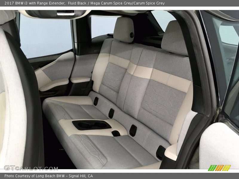Fluid Black / Mega Carum Spice Grey/Carum Spice Grey 2017 BMW i3 with Range Extender