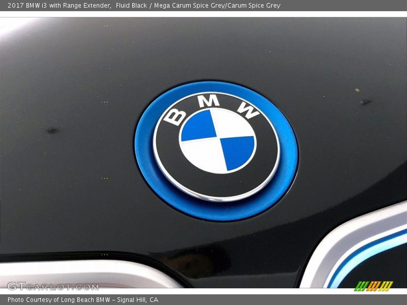 Fluid Black / Mega Carum Spice Grey/Carum Spice Grey 2017 BMW i3 with Range Extender